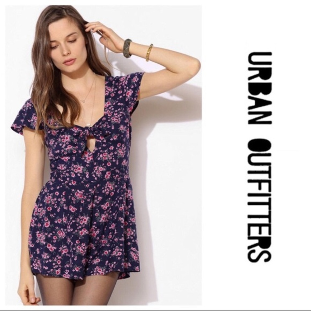 Urban Outfitters Kimchi floral romper